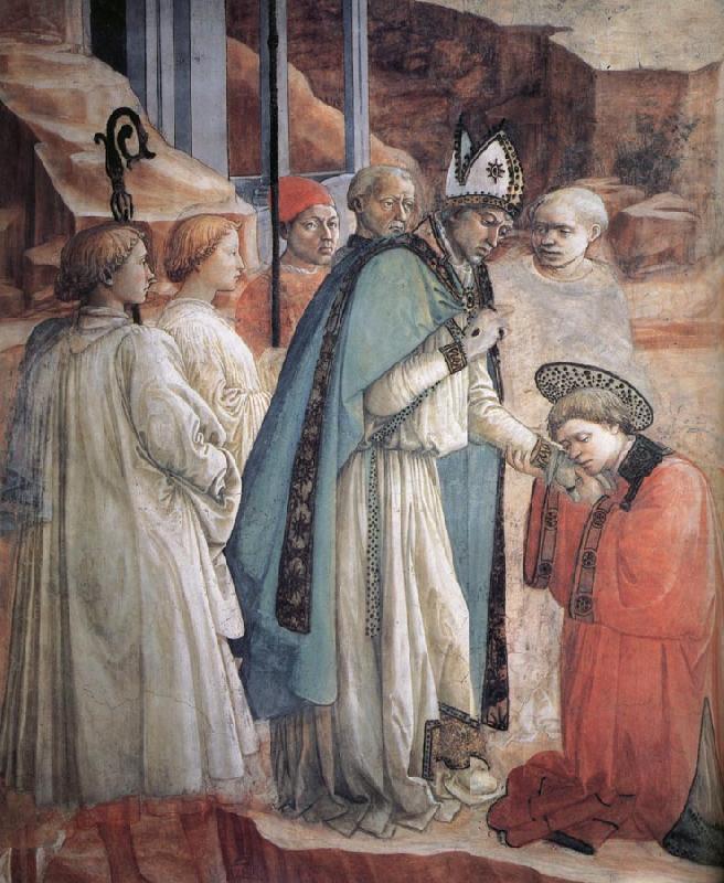 Fra Filippo Lippi Details of The Mission of St Stephen china oil painting image